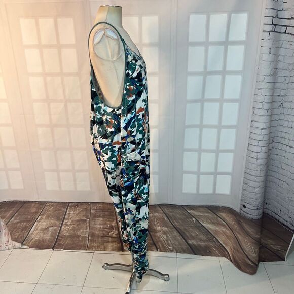 Free people movement hotshot jumper in evergreen print size medium - Picture 6 of 13